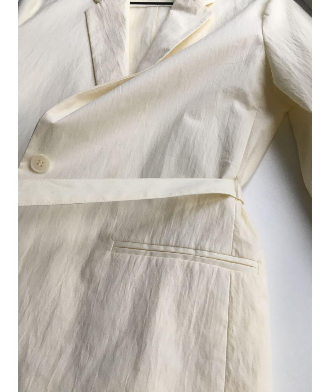COS Бежевый хлопковый жакет/пиджак, фото 5