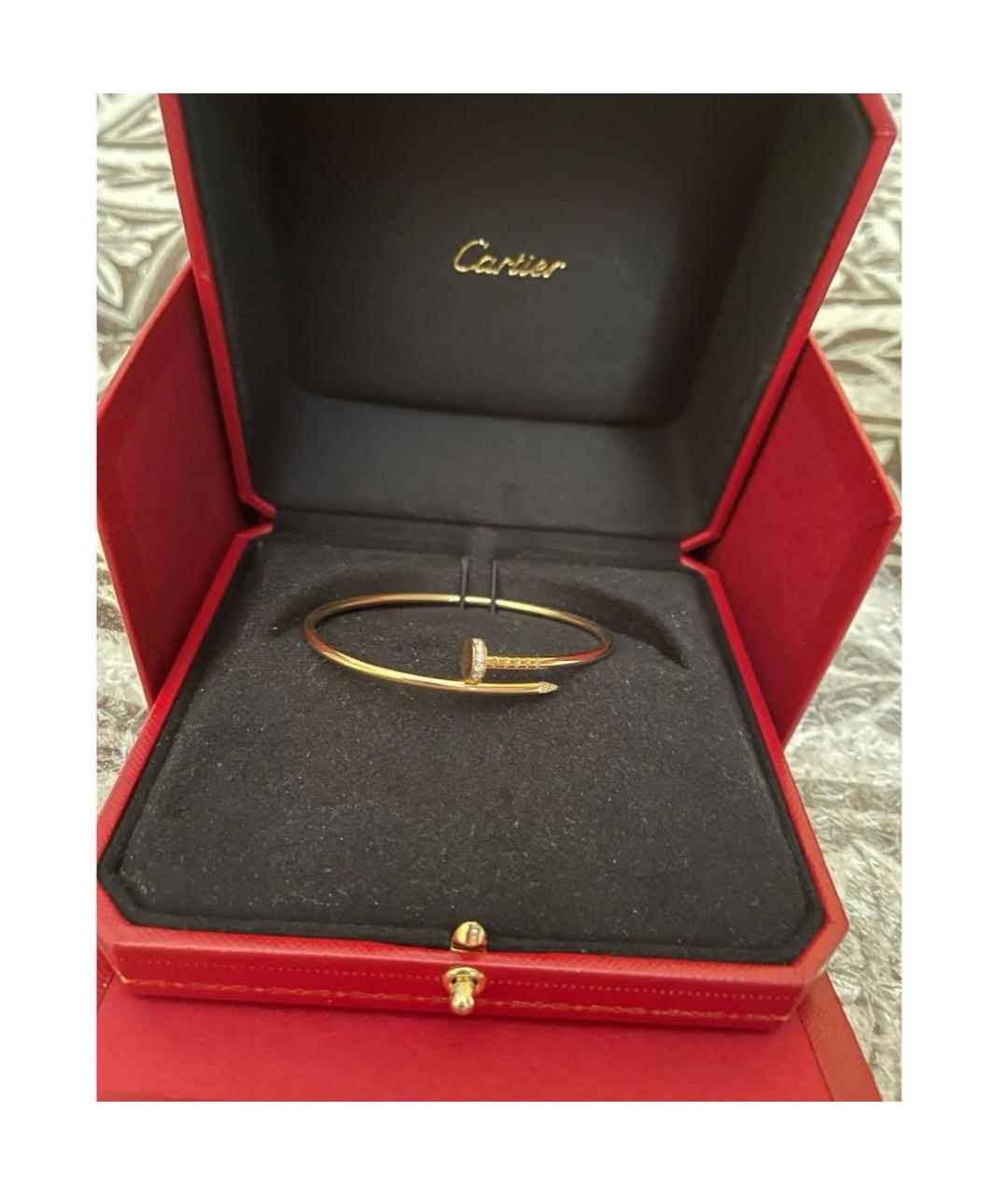 CARTIER Розовый браслет из розового золота, фото 3