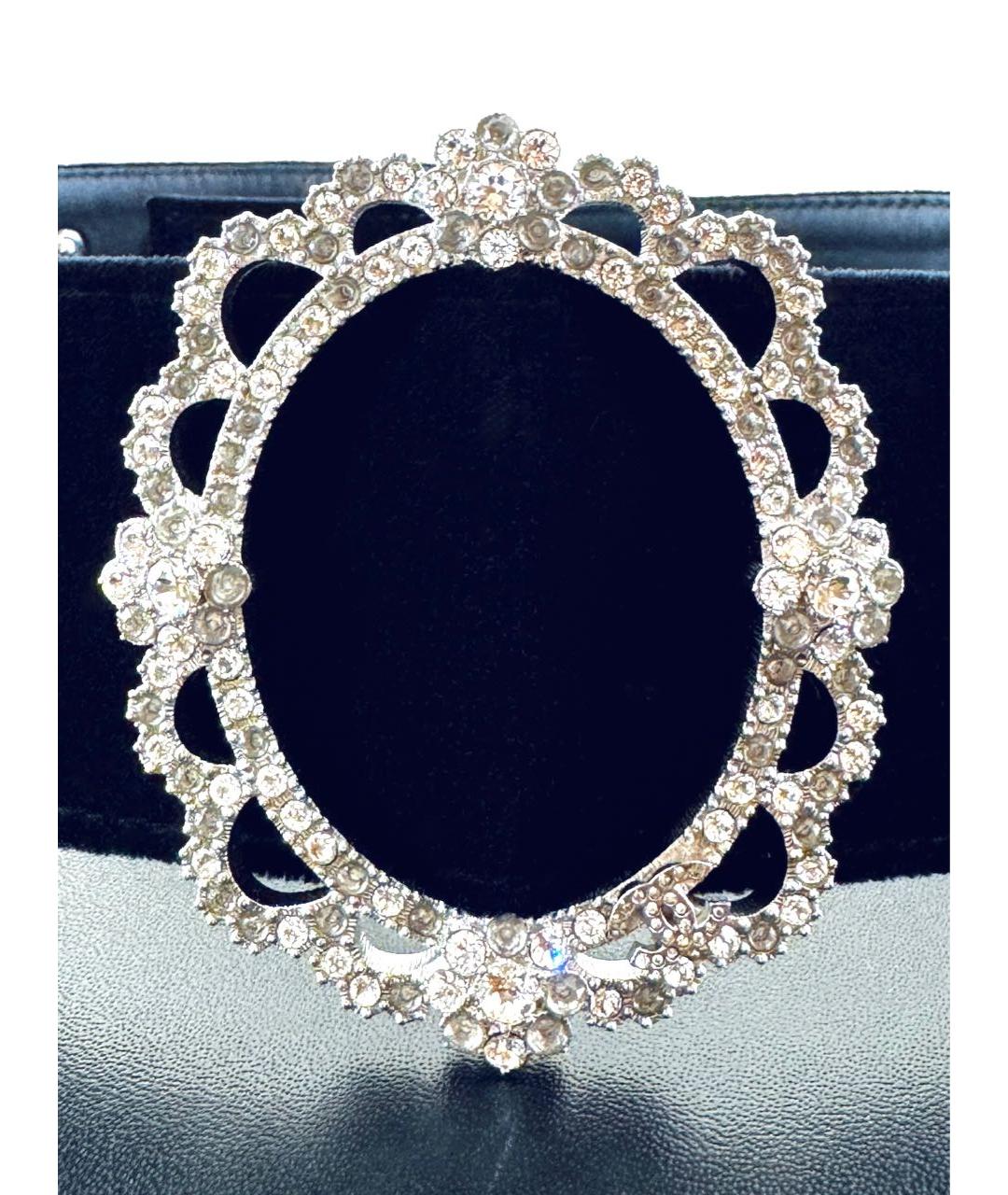 CHANEL Черный кожаный ремень, фото 3