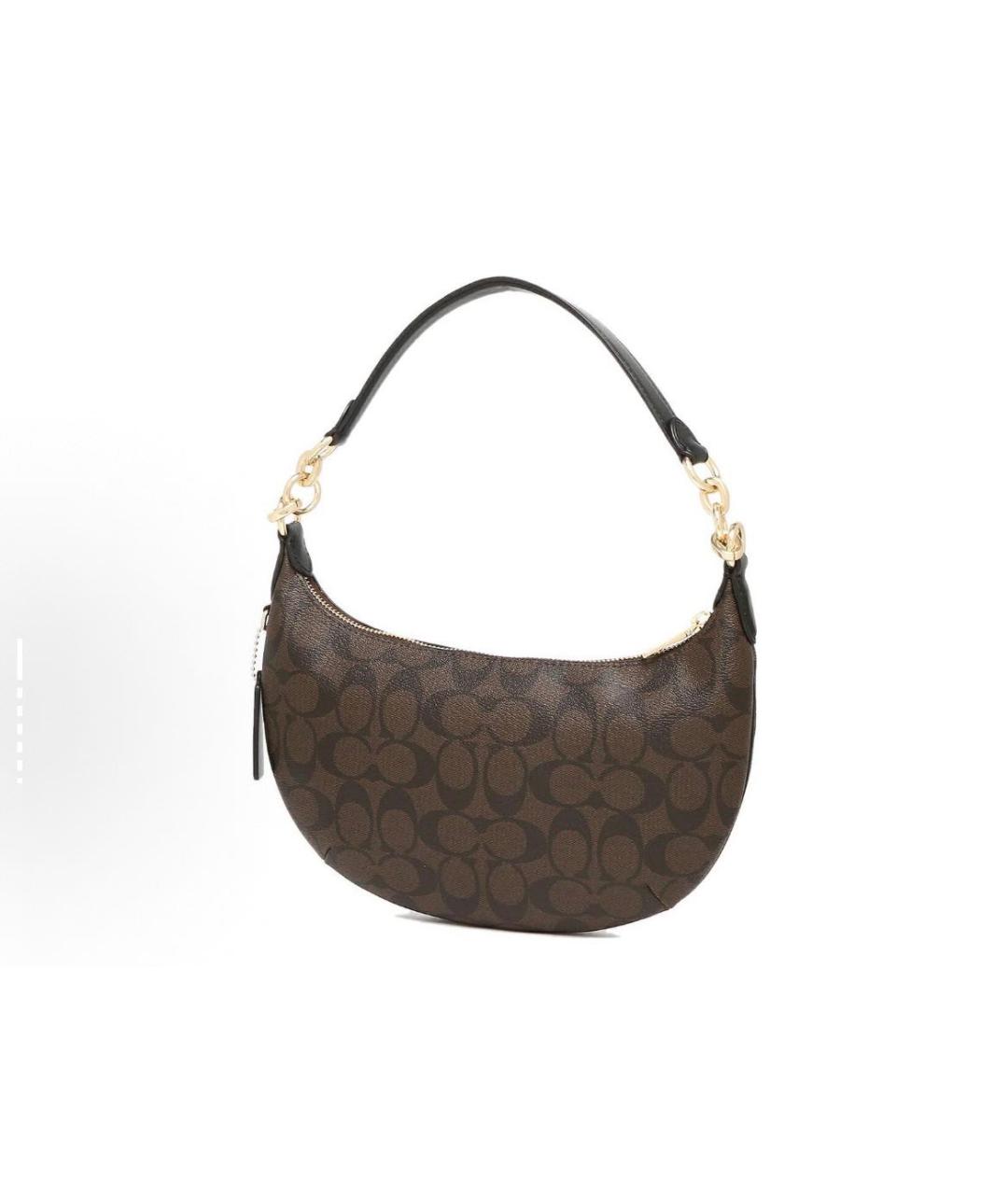 COACH Коричневая сумка через плечо, фото 2