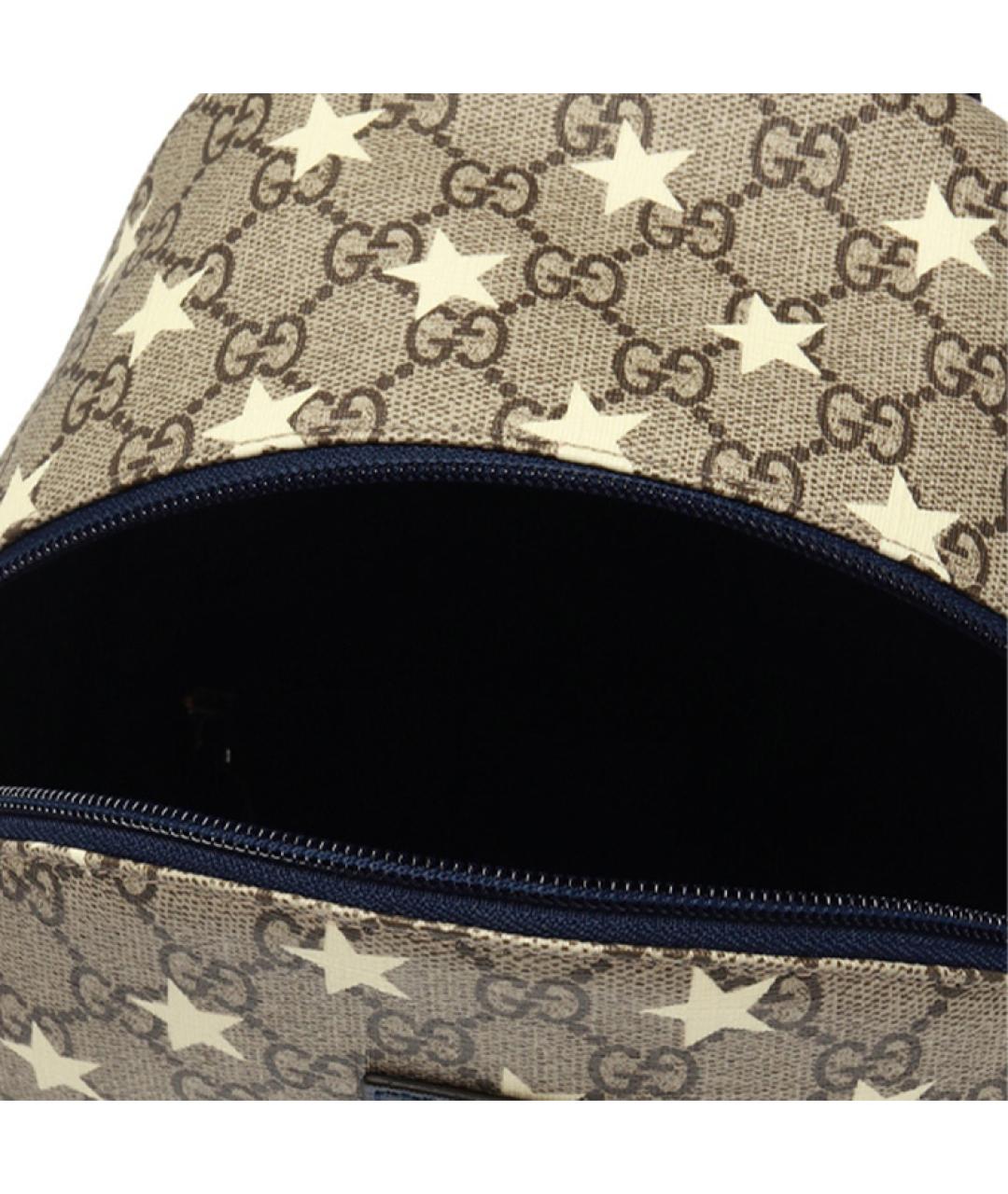 GUCCI Бежевый рюкзак, фото 4