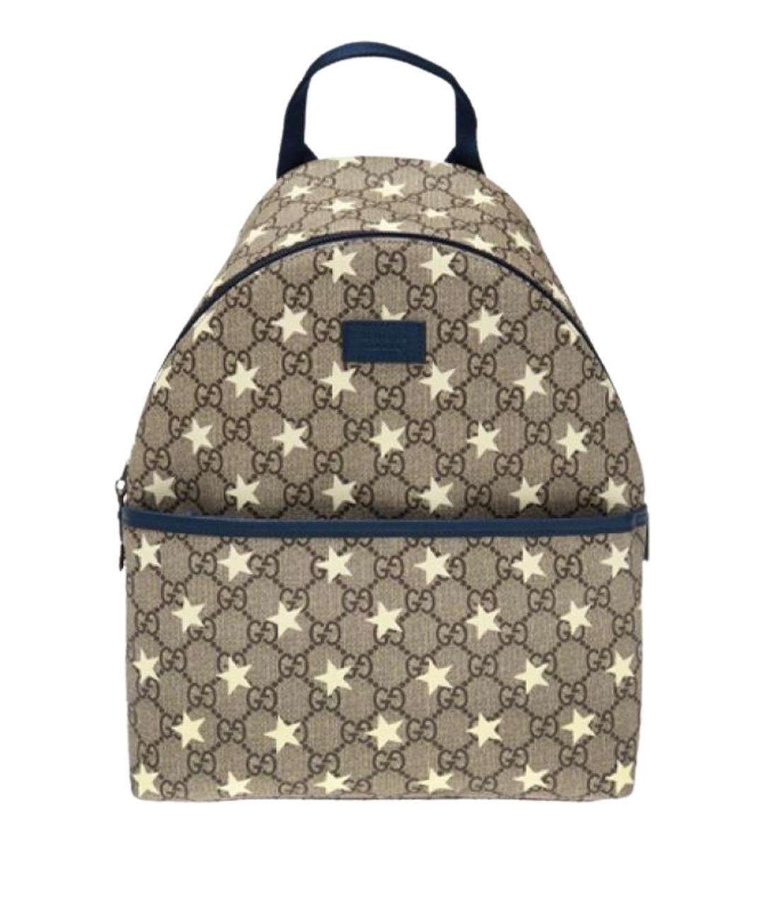 GUCCI Бежевый рюкзак, фото 1