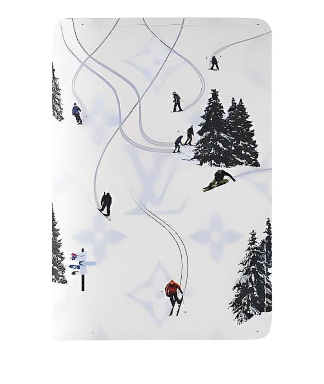 LOUIS VUITTON Белый кожаный кошелек, фото 1