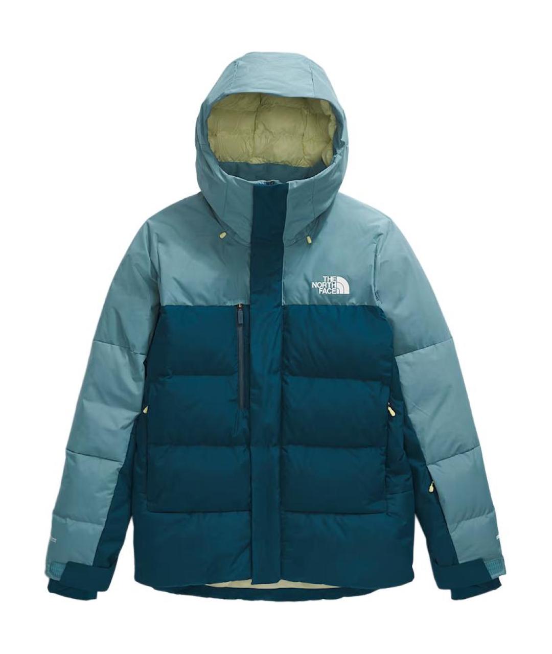 THE NORTH FACE Синий полиамидовый пуховик, фото 1