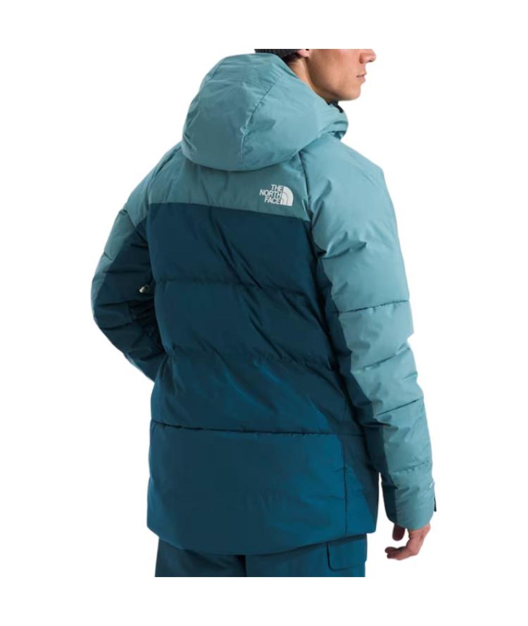 THE NORTH FACE Синий полиамидовый пуховик, фото 4