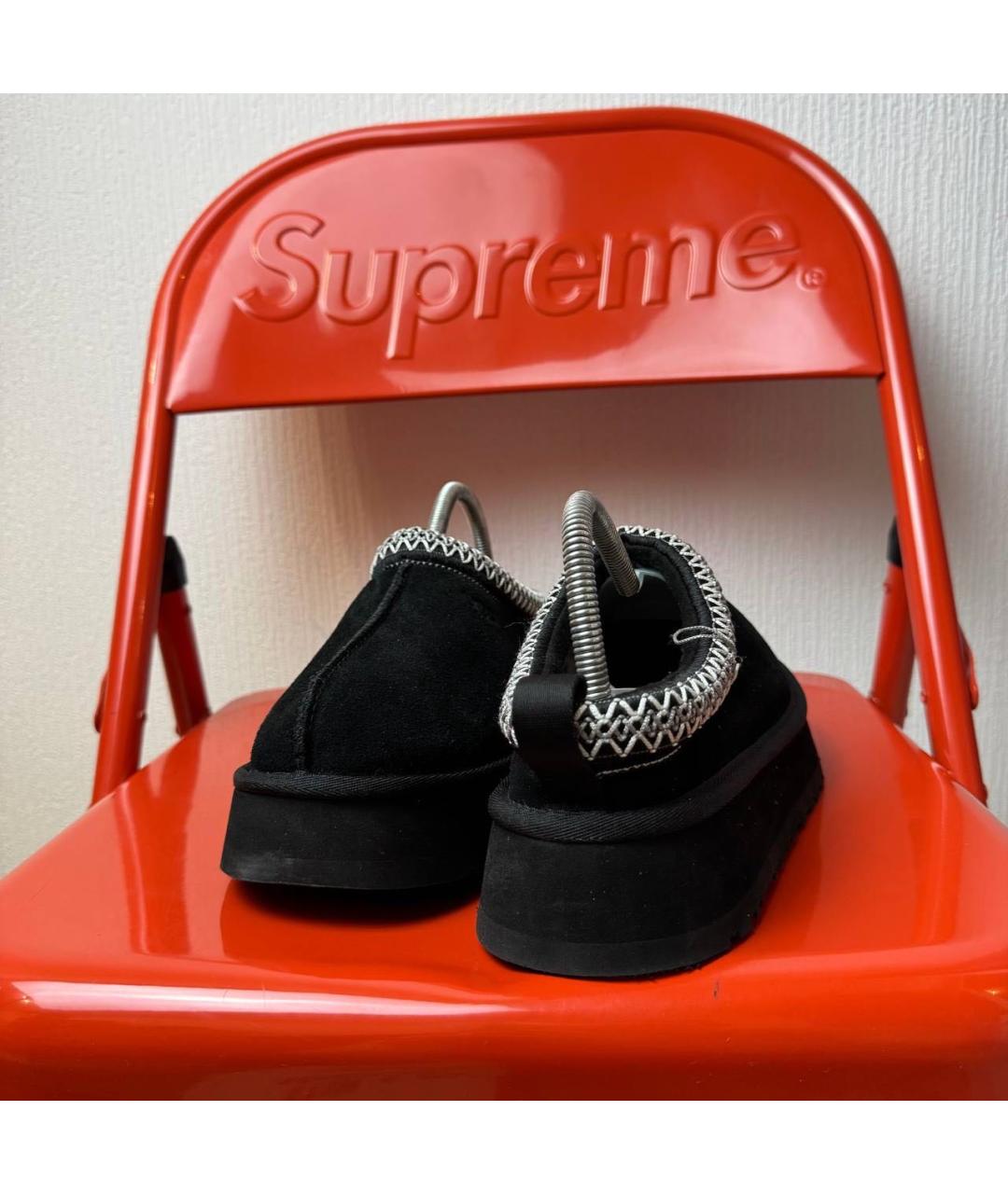 UGG AUSTRALIA Черные замшевые ботинки, фото 3