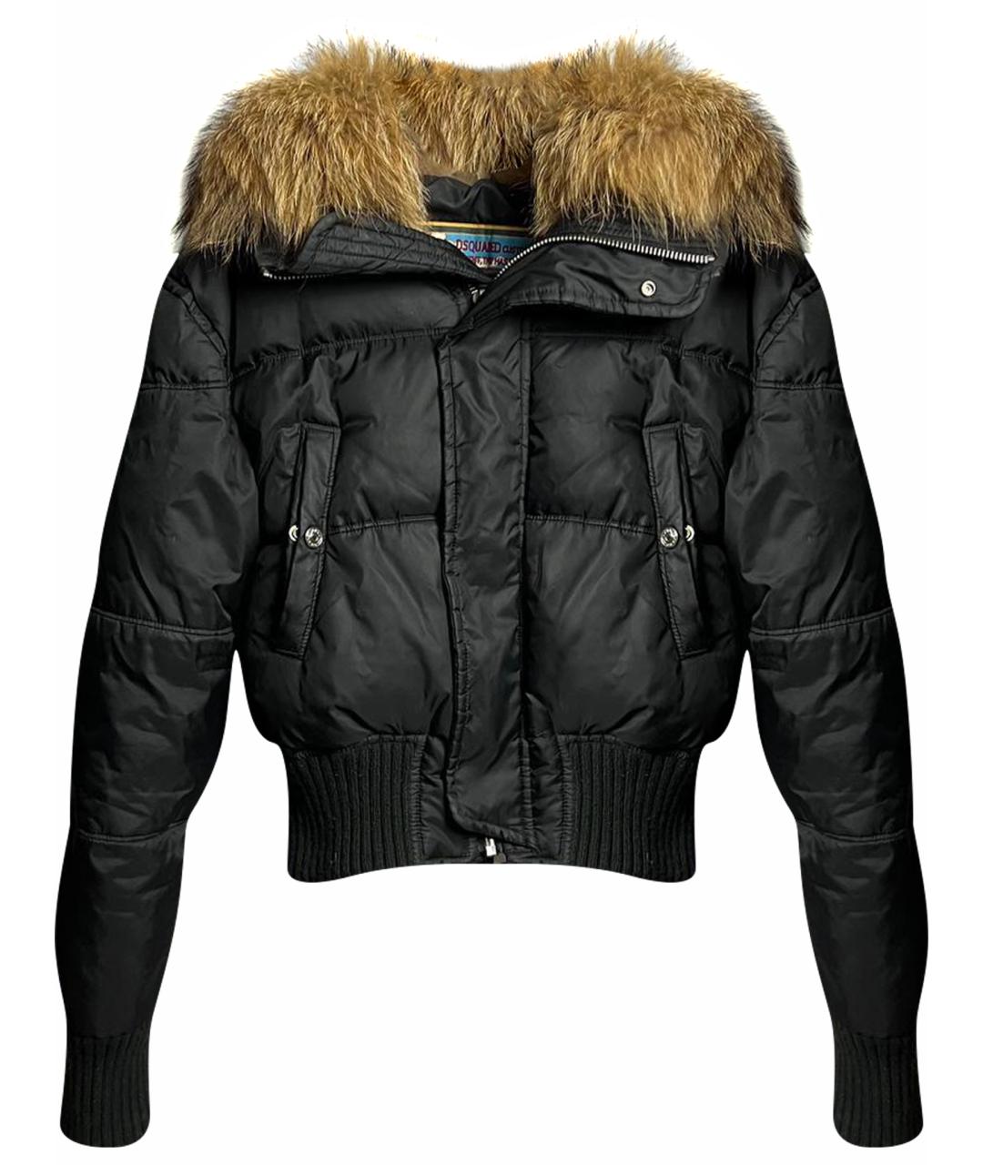DSQUARED2 Черная полиамидовая куртка, фото 1