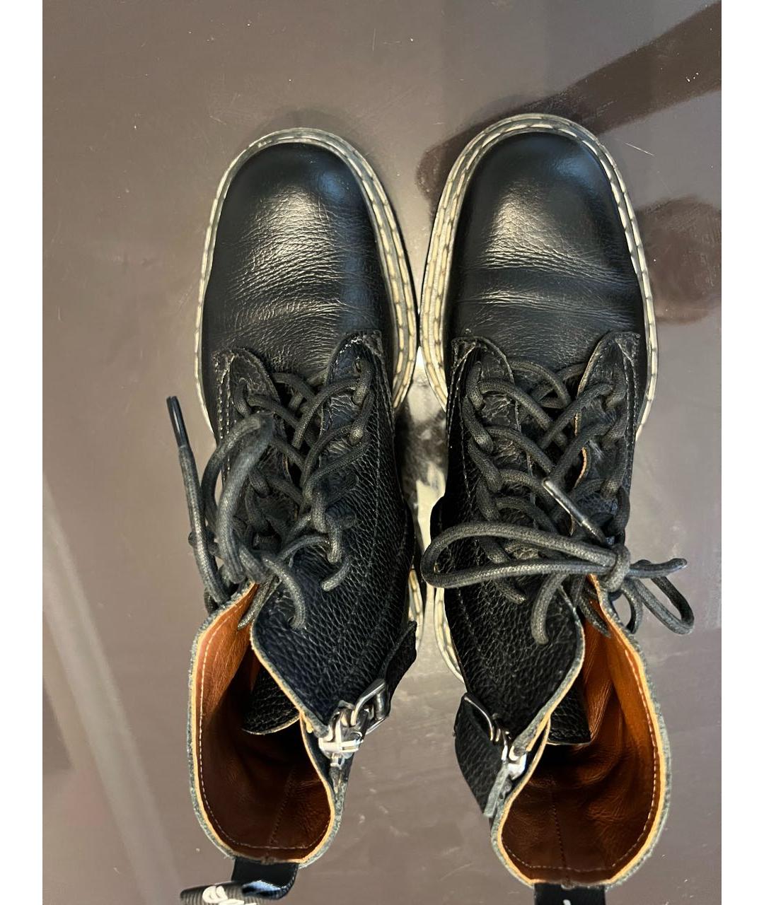 PROENZA SCHOULER Черные кожаные ботинки, фото 3