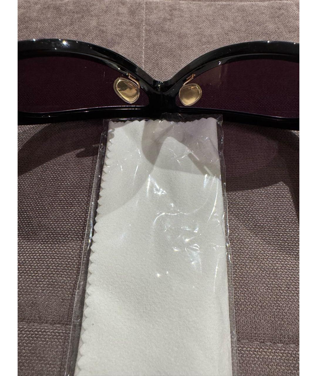 TOM FORD Черные пластиковые солнцезащитные очки, фото 3