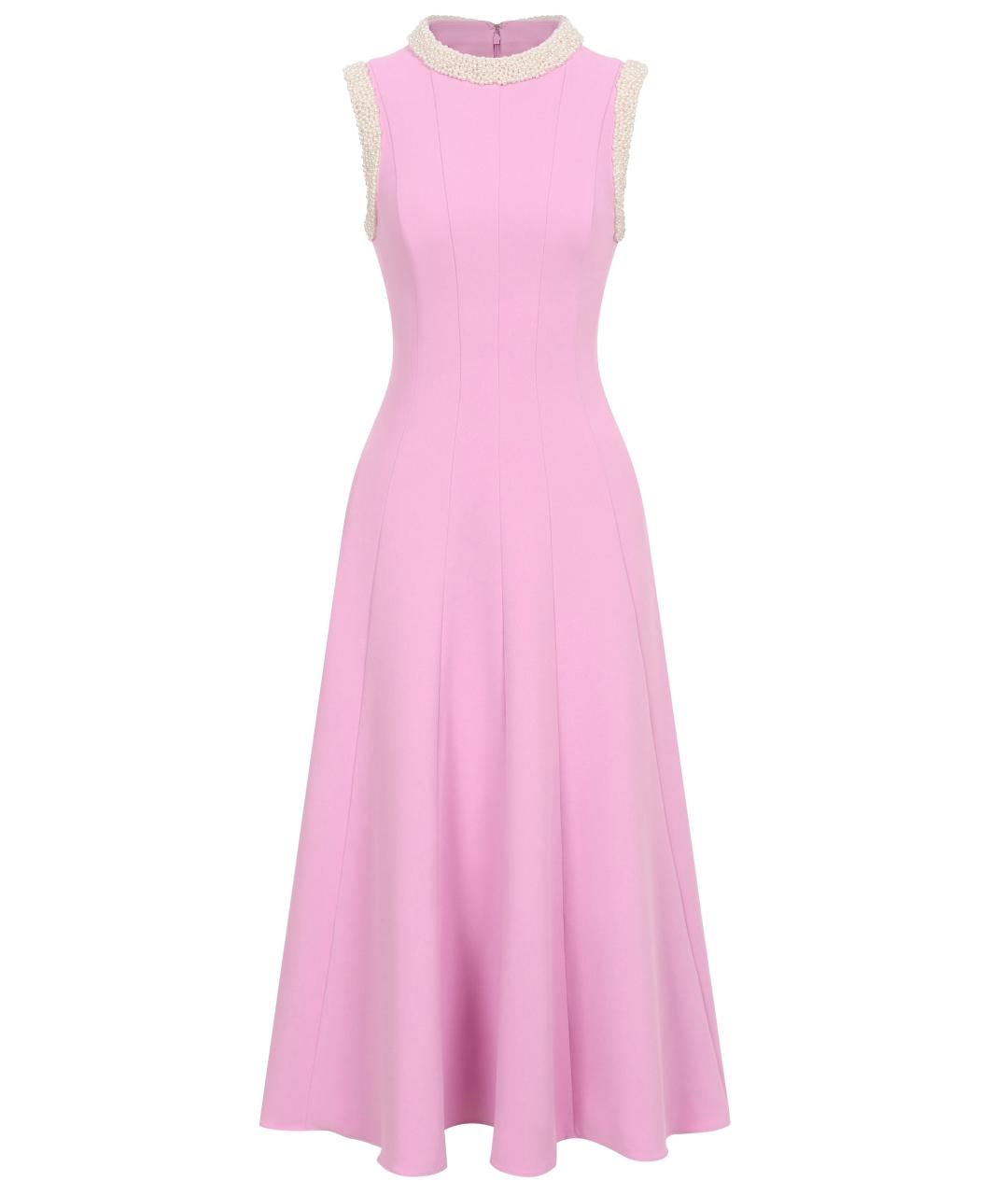 SELF-PORTRAIT Розовое коктейльное платье, фото 1