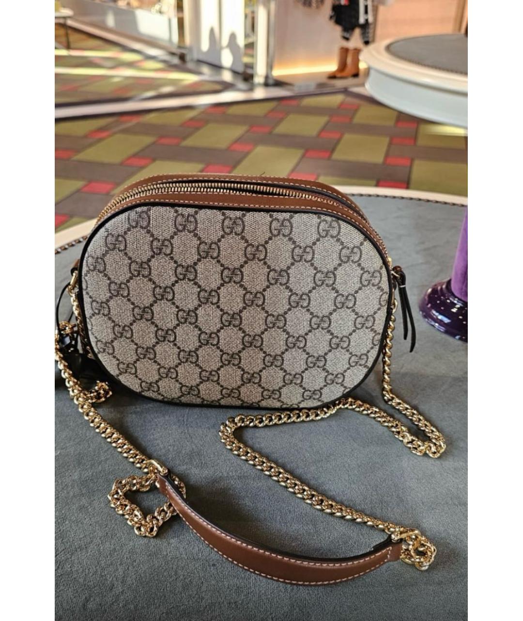 GUCCI Бежевая сумка через плечо, фото 2