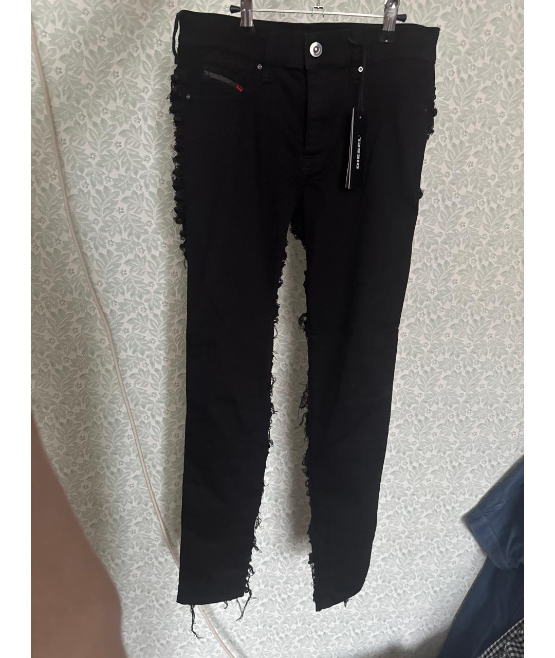 DIESEL Черные джинсы слим, фото 7