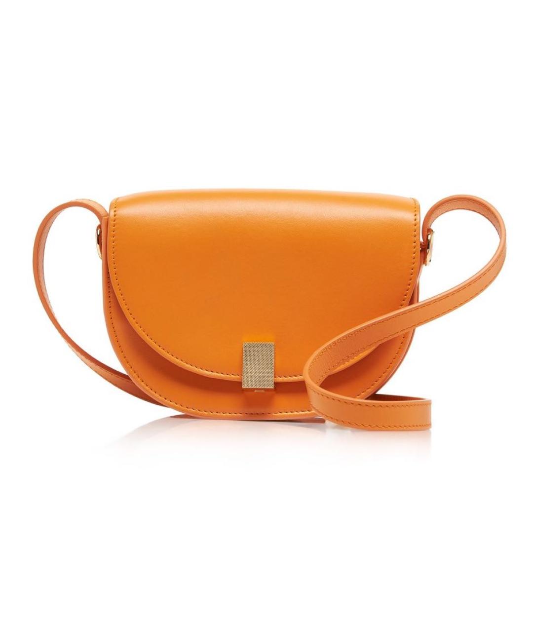 VICTORIA BECKHAM Оранжевая кожаная сумка через плечо, фото 1