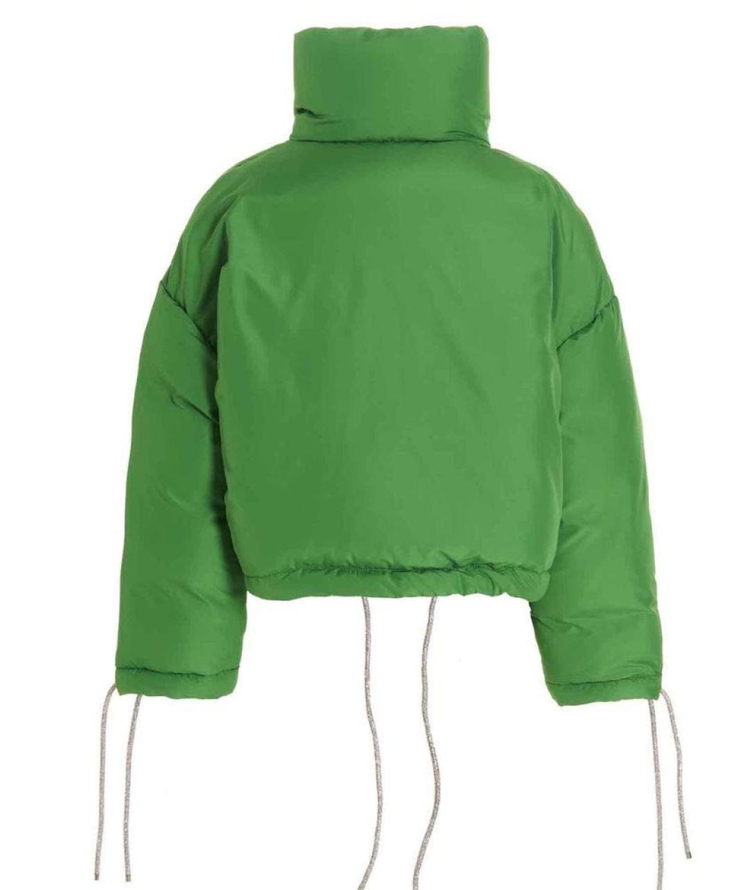 GIUSEPPE DI MORABITO Зеленый полиамидовый пуховик, фото 2