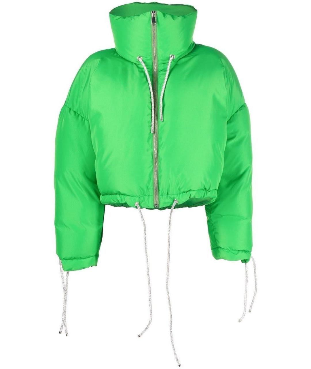 GIUSEPPE DI MORABITO Зеленый полиамидовый пуховик, фото 1