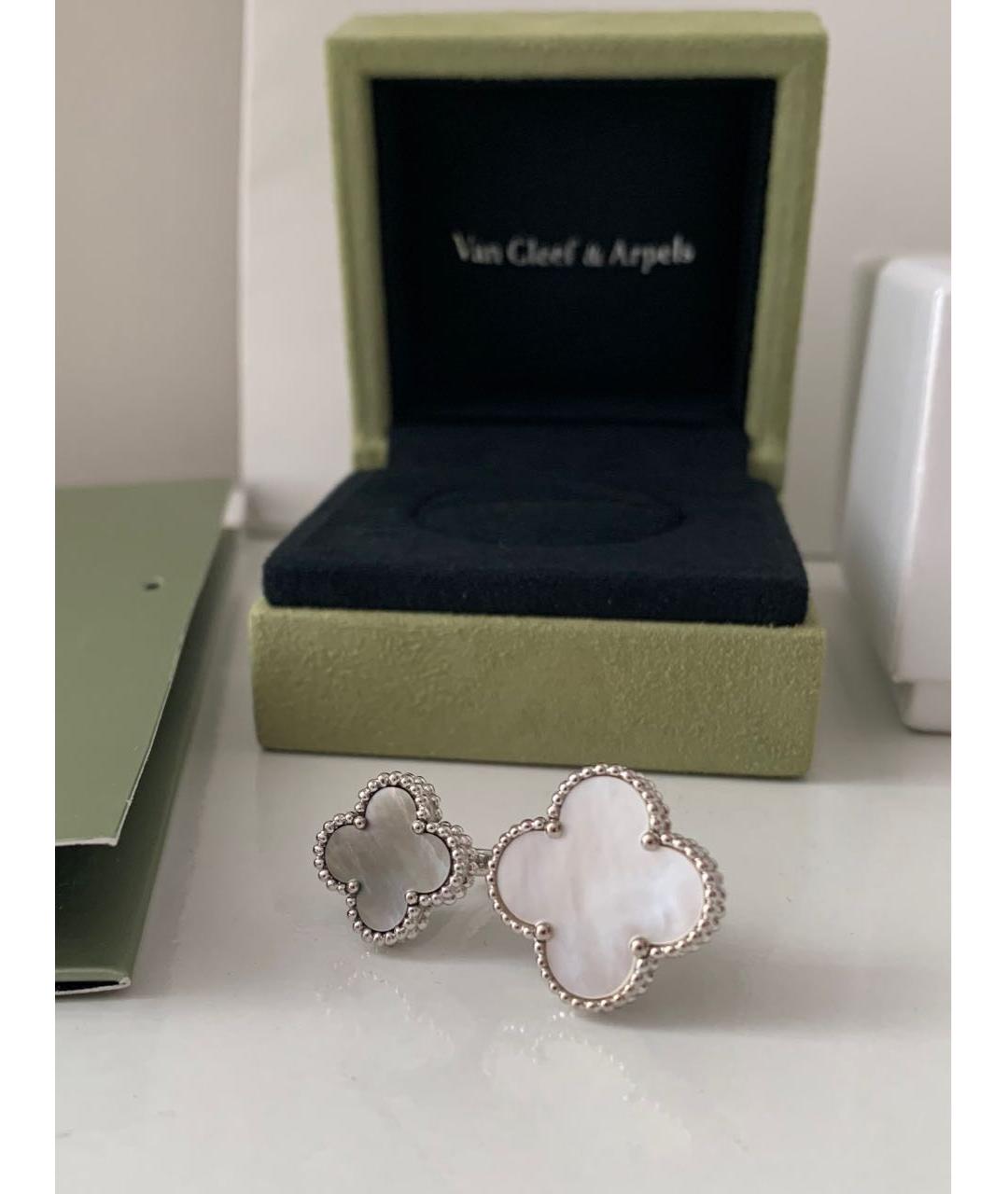 VAN CLEEF & ARPELS Серебряное кольцо из белого золота, фото 7