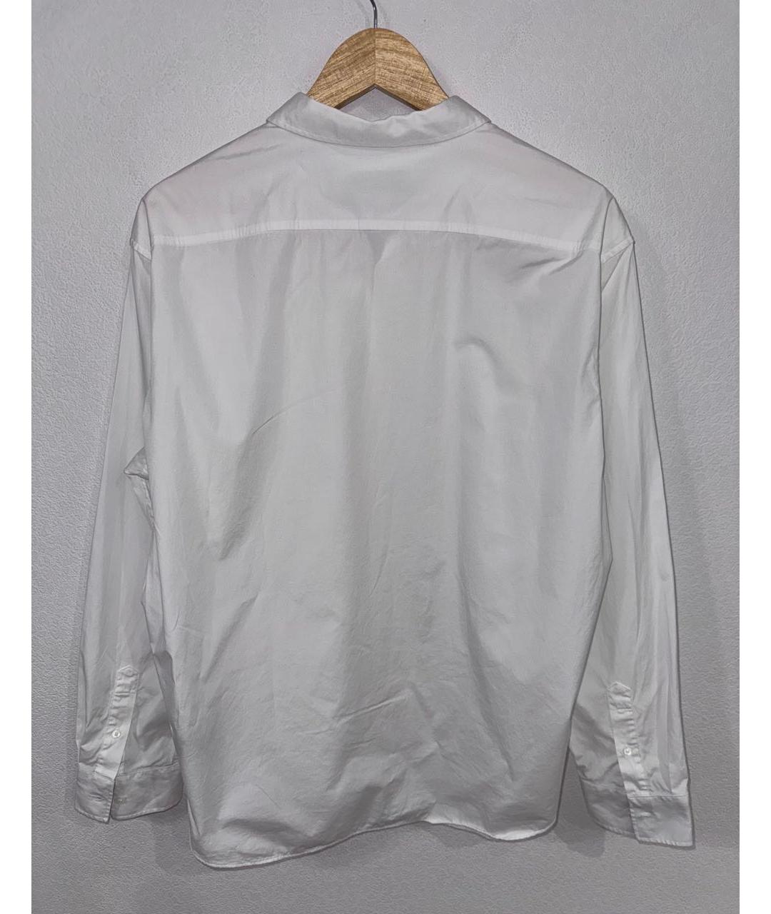 BURBERRY Белая хлопковая классическая рубашка, фото 3