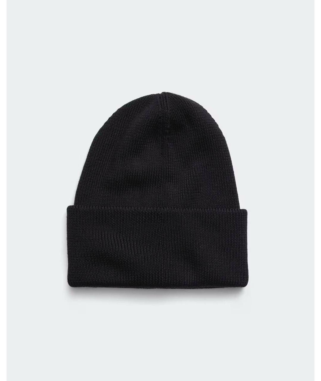 CANADA GOOSE Черная шерстяная шапка, фото 2