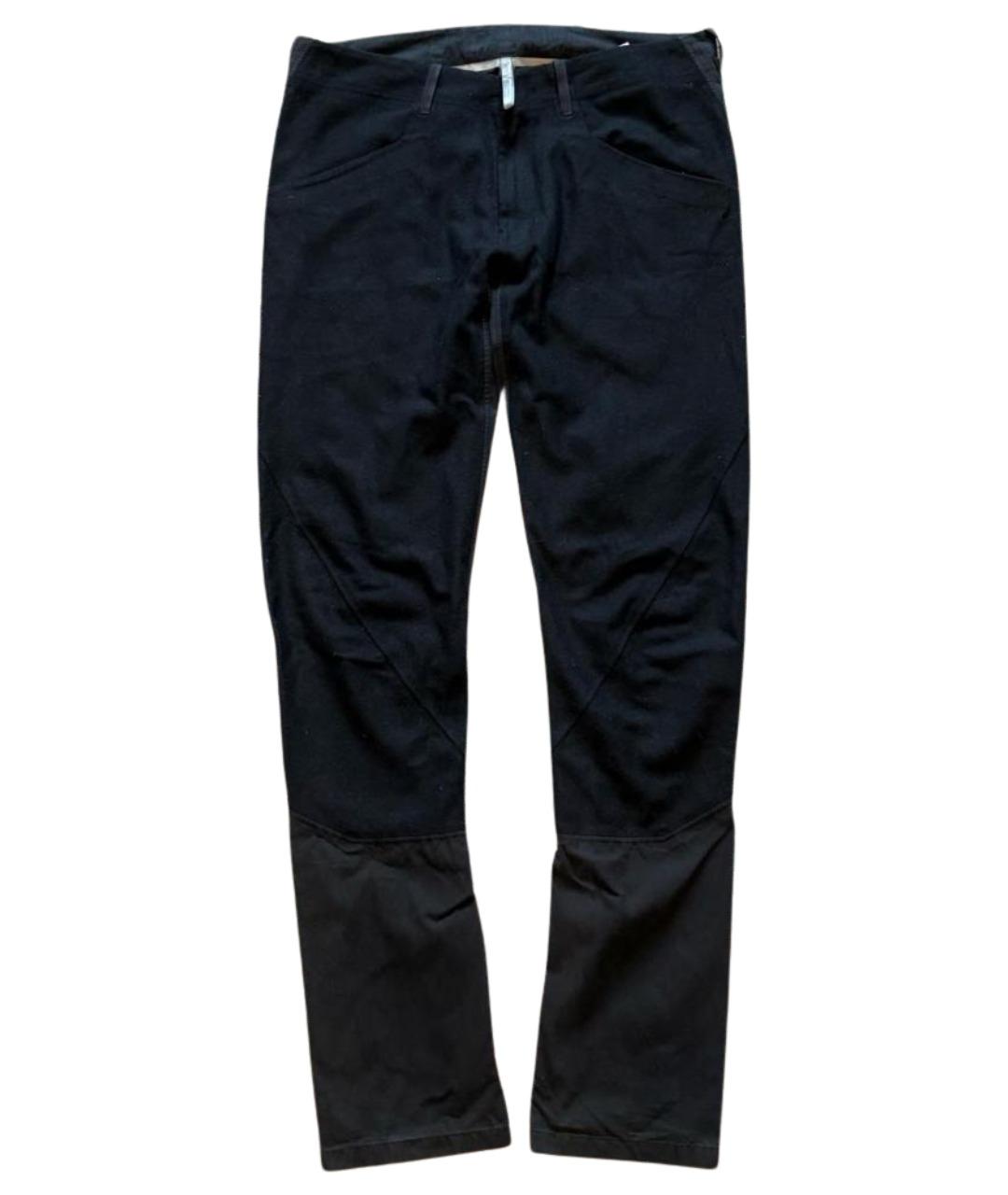 ARCTERYX Черные хлопковые повседневные брюки, фото 1