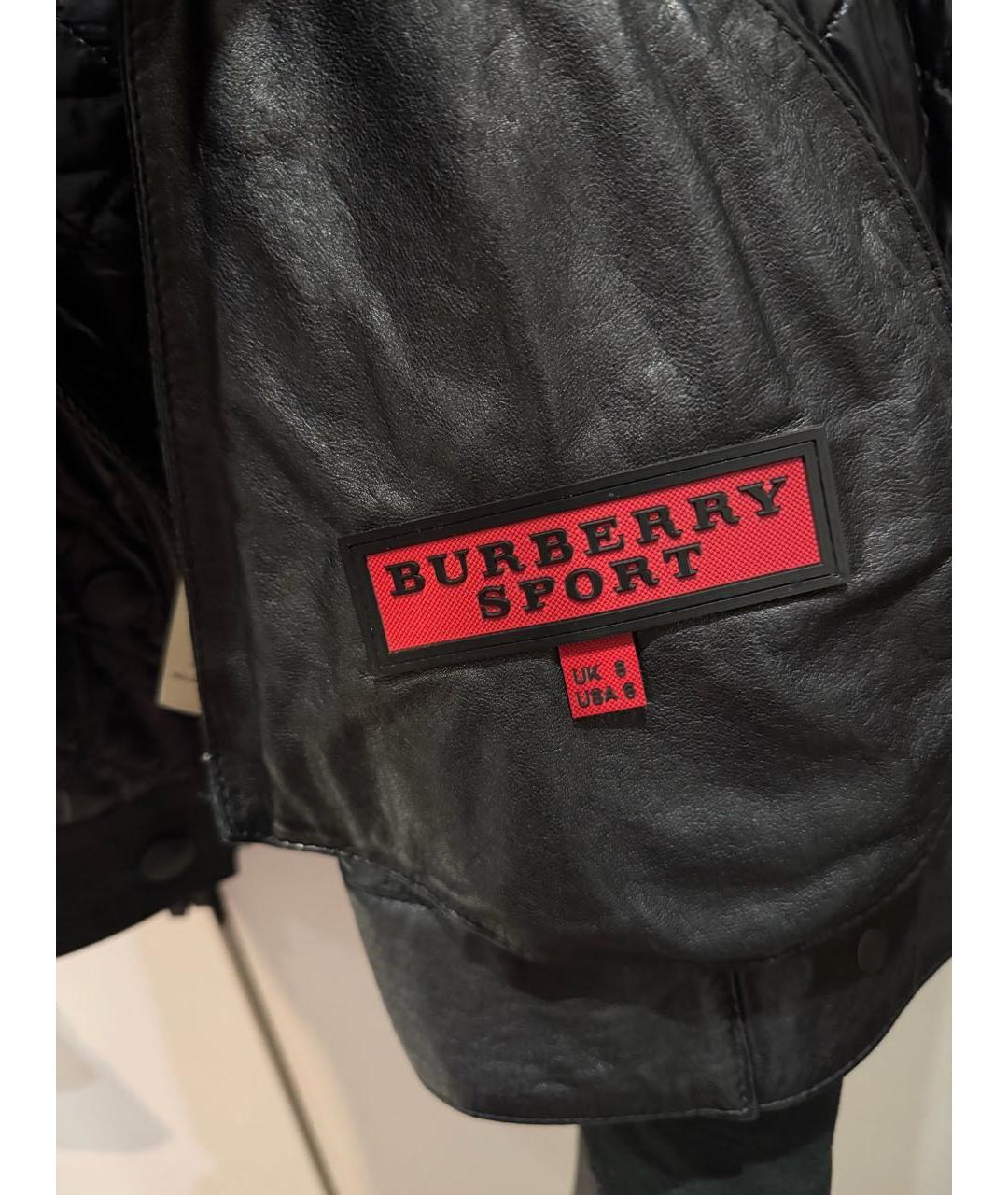 BURBERRY Черная замшевая дубленка, фото 3