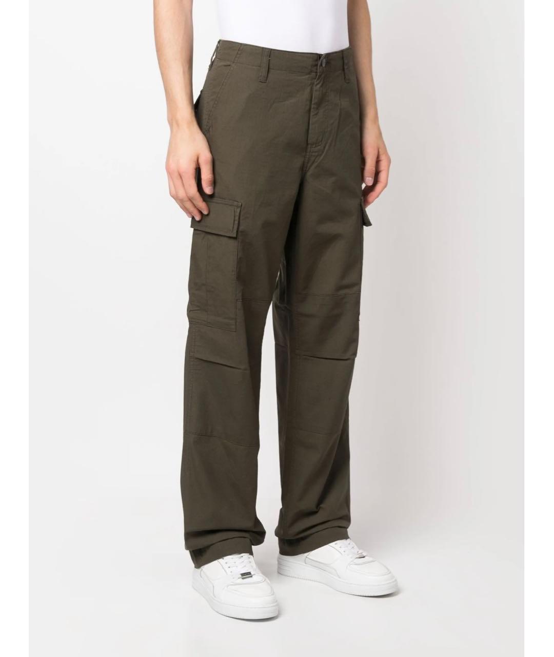CARHARTT WIP Хаки повседневные брюки, фото 3