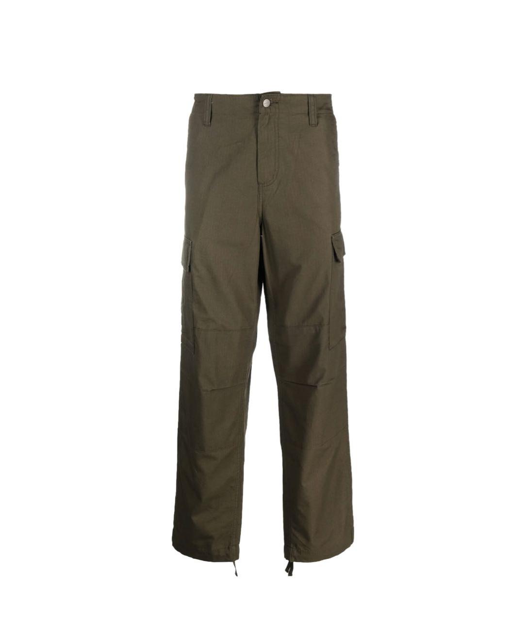 CARHARTT WIP Хаки повседневные брюки, фото 1