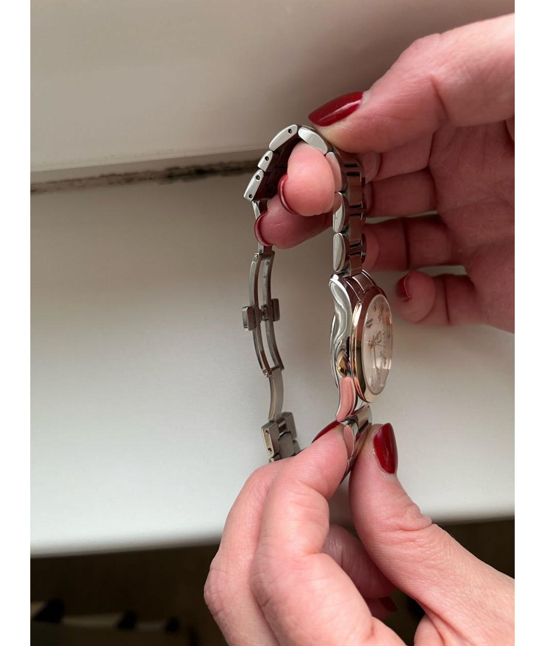 LONGINES Серебряные металлические часы, фото 3