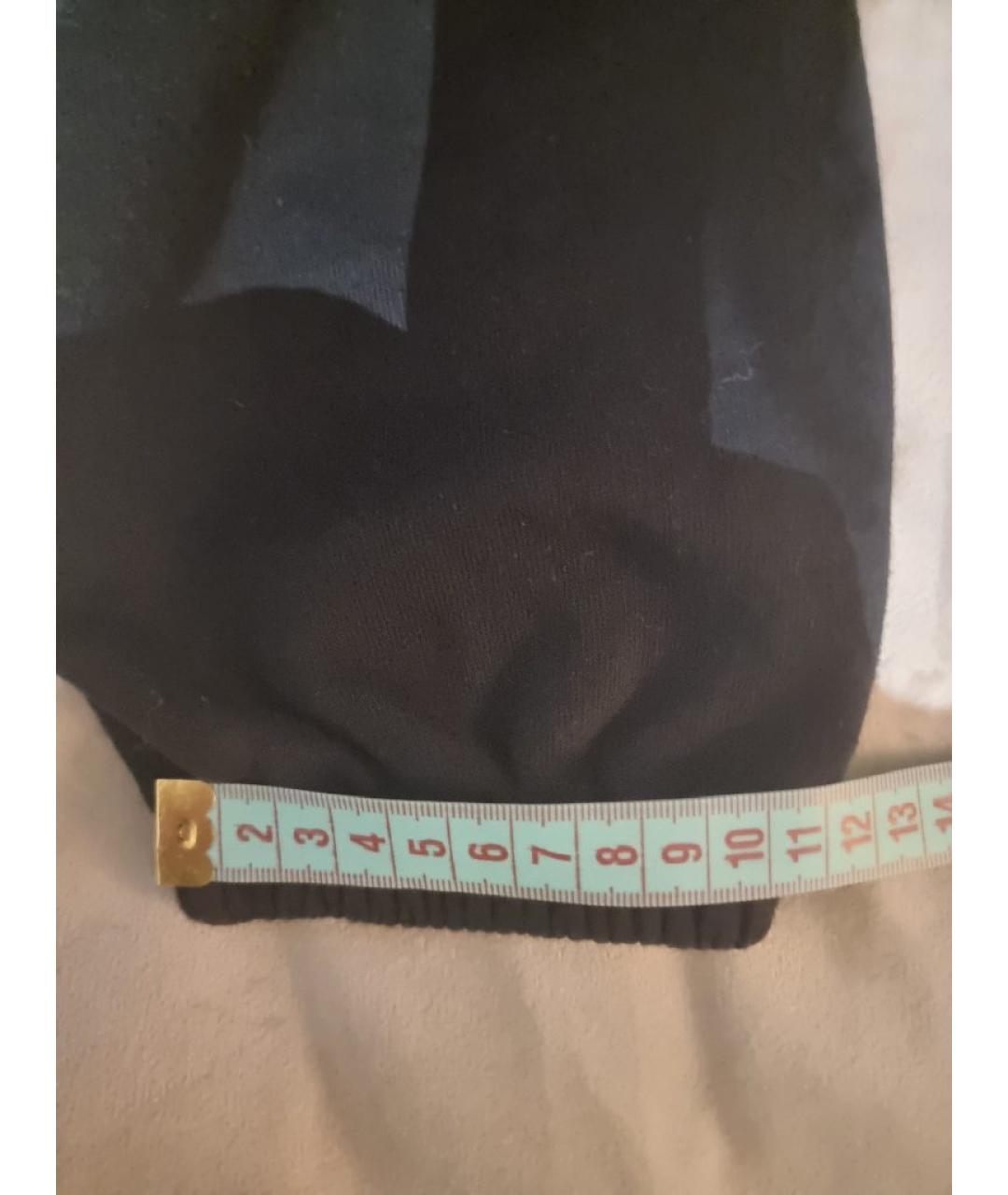 BALENCIAGA Черные хлопковые брюки и шорты, фото 7