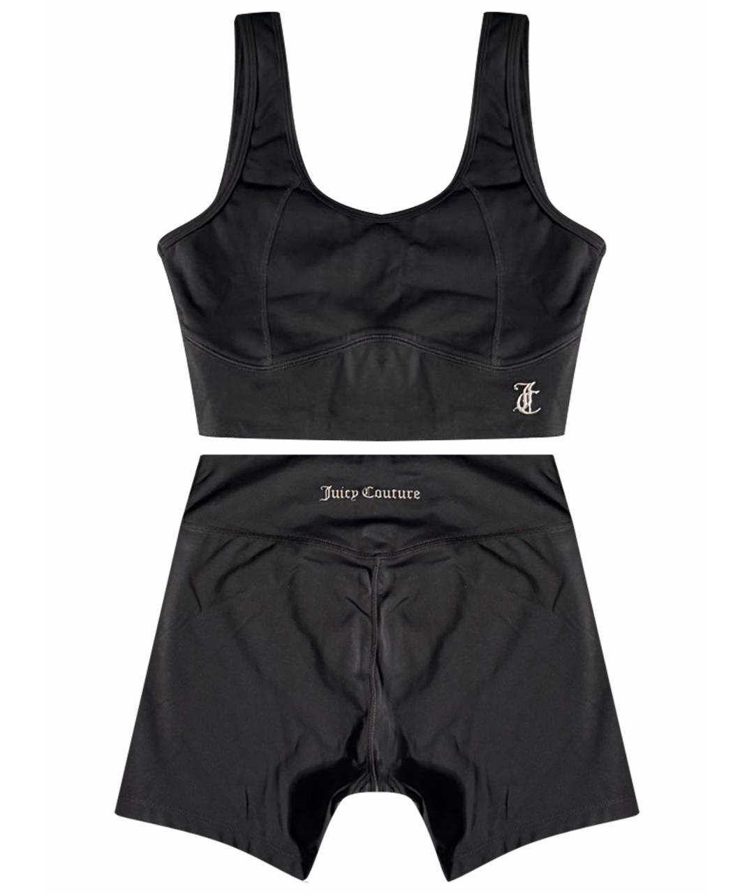 JUICY COUTURE Черный полиэстеровый спортивные костюмы, фото 1