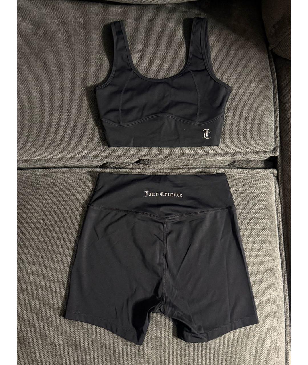 JUICY COUTURE Черный полиэстеровый спортивные костюмы, фото 2
