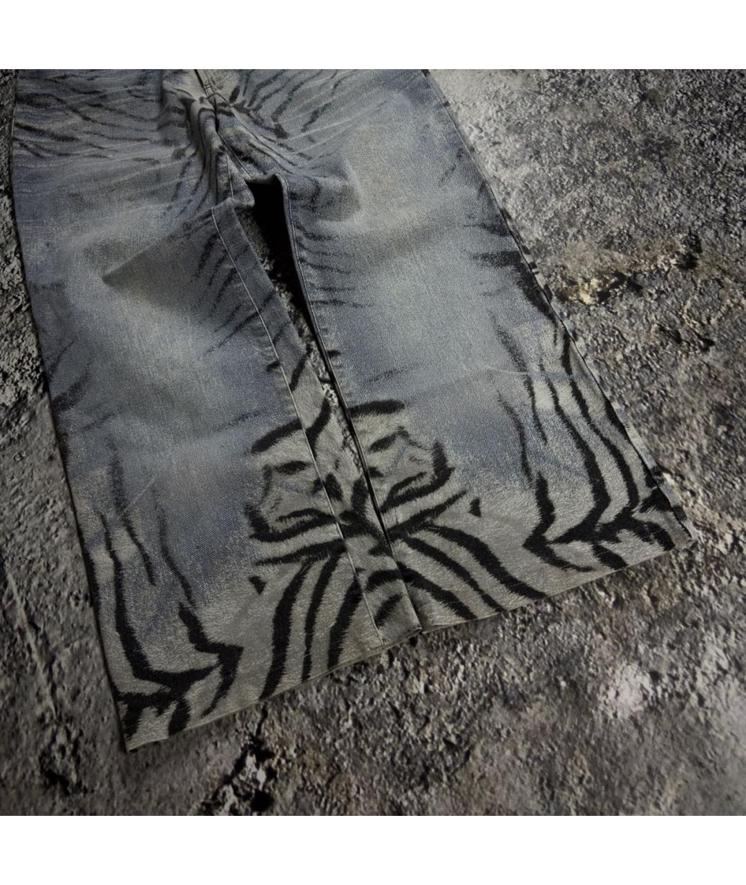 JUST CAVALLI Голубые хлопковые джинсы, фото 6