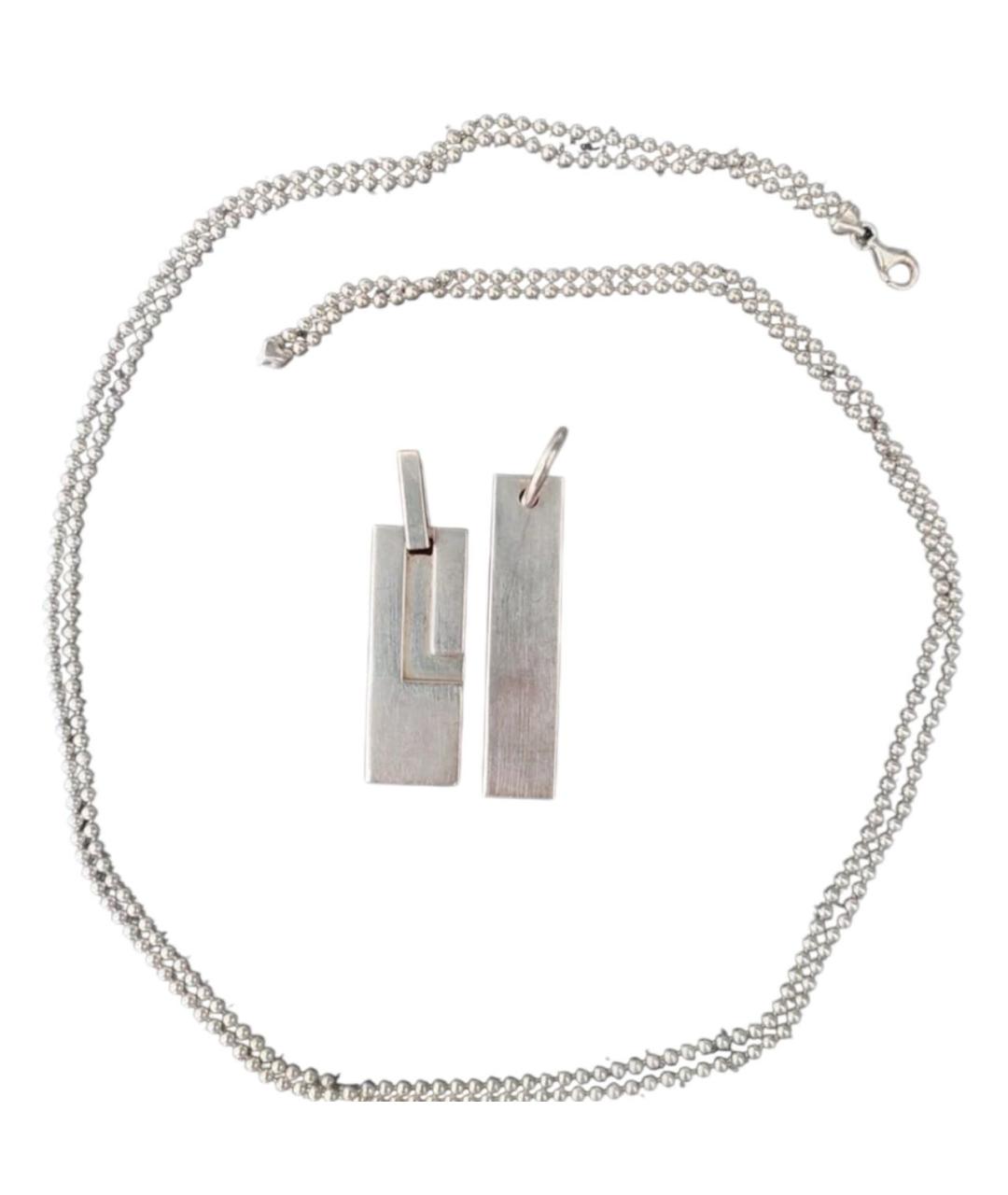 GUCCI Серебряная серебряная подвеска, фото 1