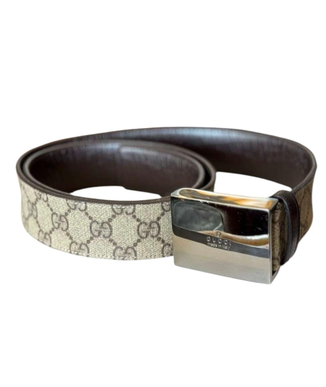 GUCCI Бежевый ремень, фото 3
