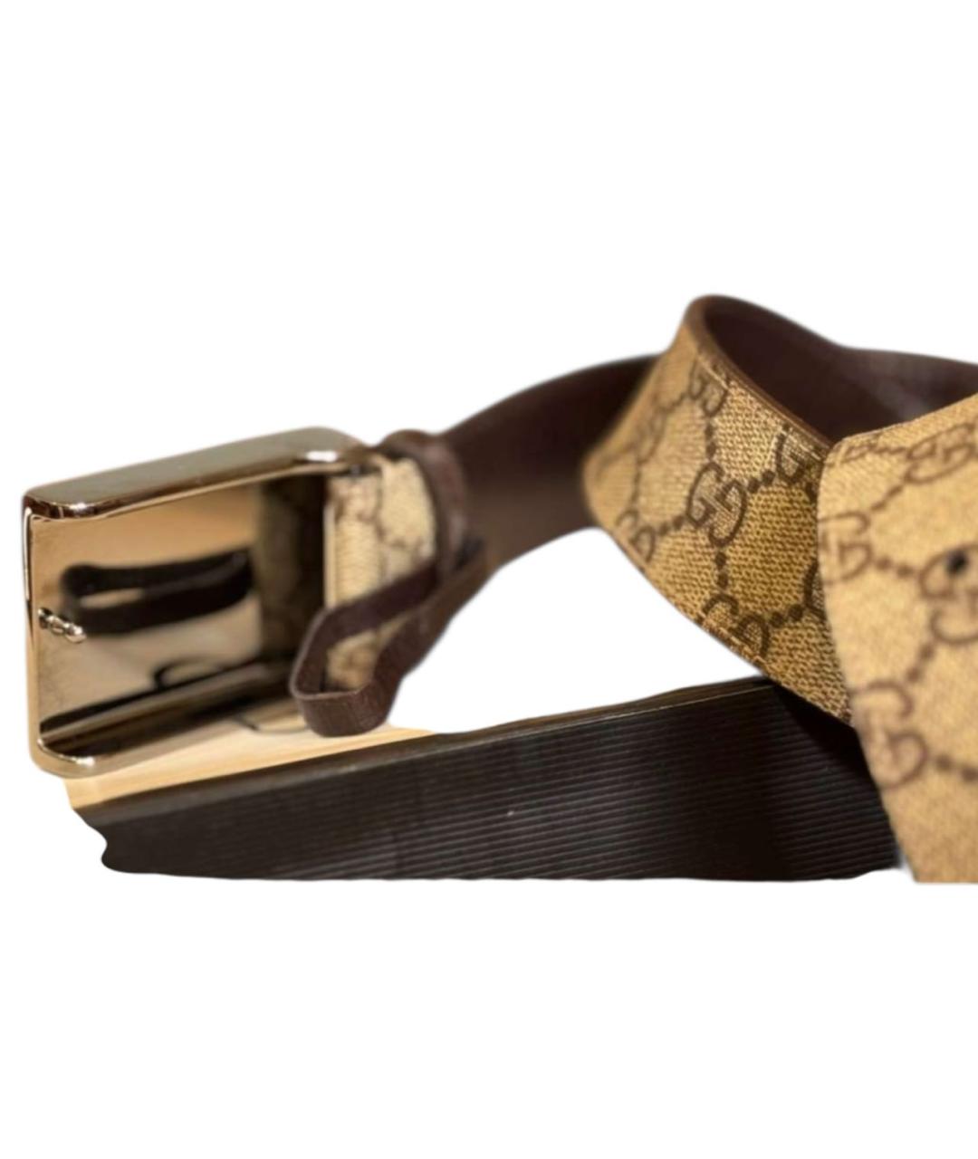 GUCCI Бежевый ремень, фото 5