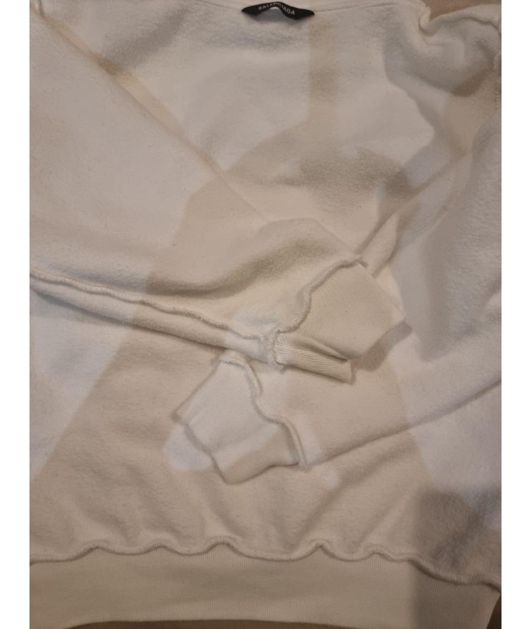 BALENCIAGA Белый хлопковый детская футболка / топ, фото 7