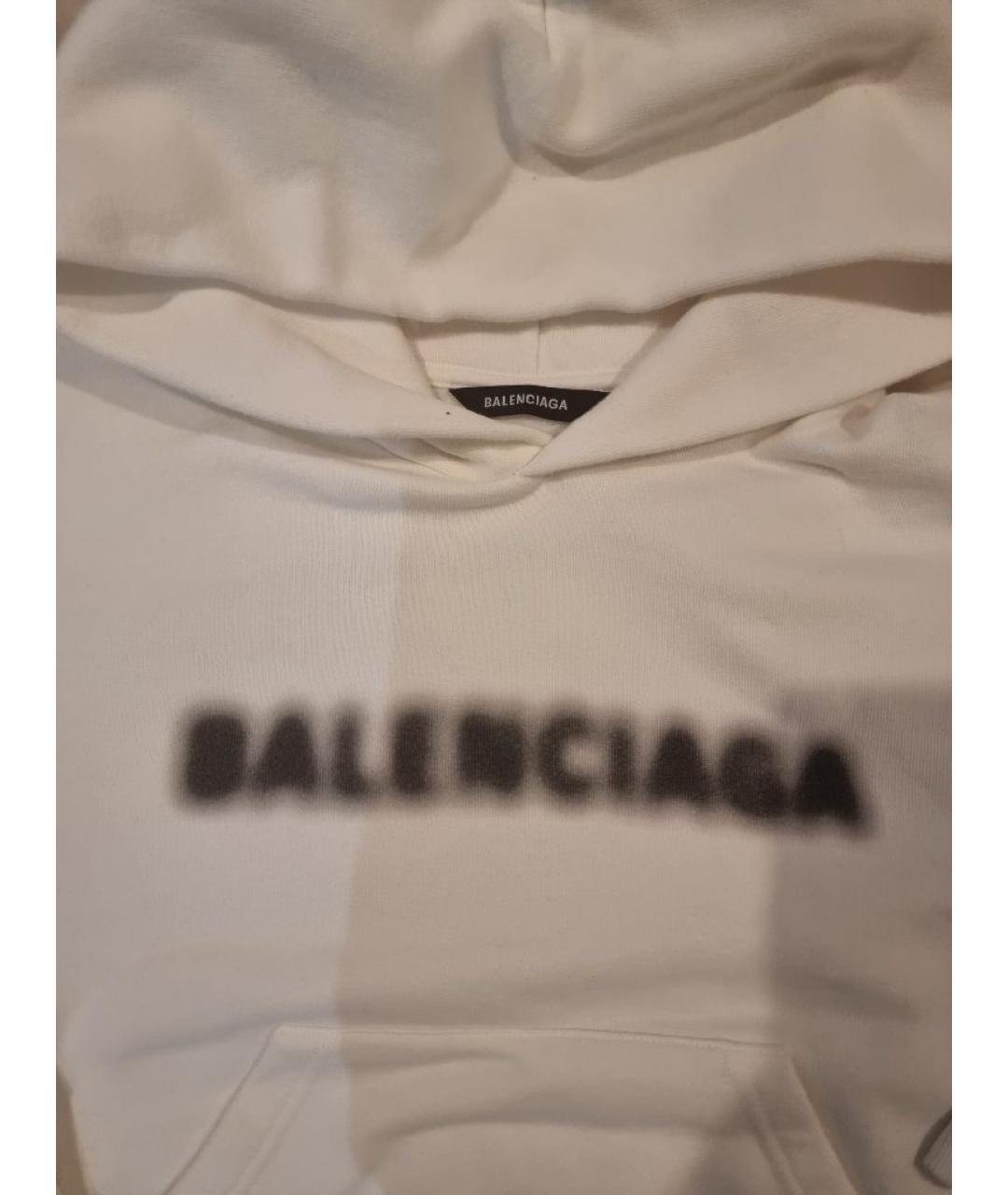 BALENCIAGA Белый хлопковый детская футболка / топ, фото 3