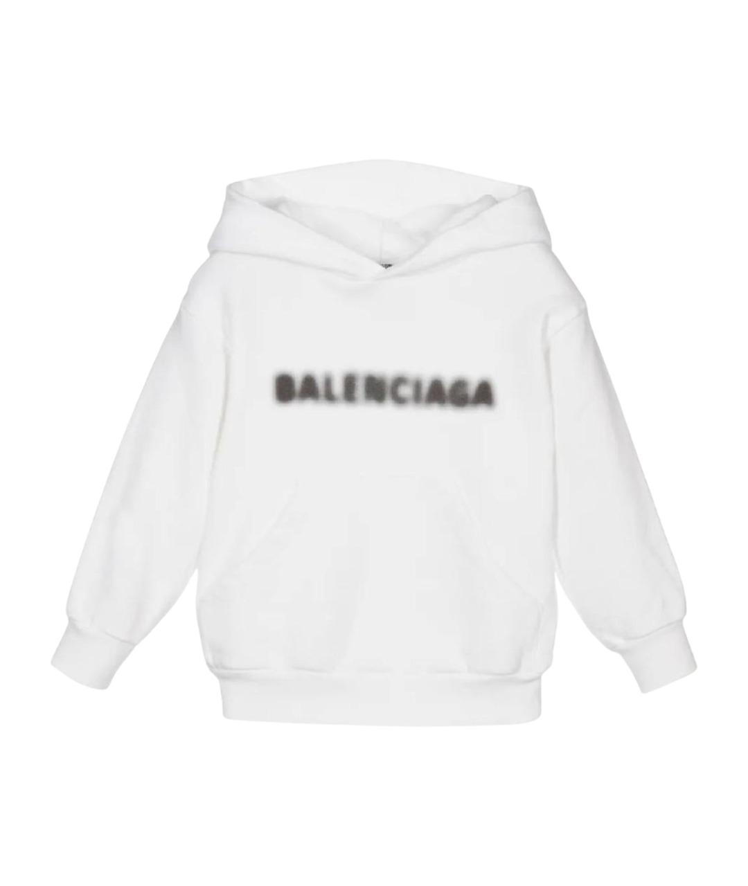 BALENCIAGA Белый хлопковый детская футболка / топ, фото 1