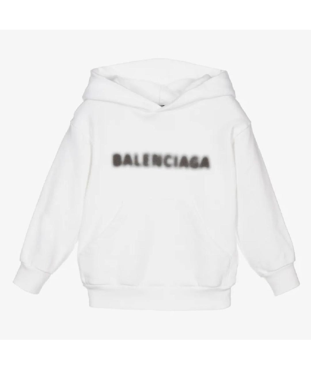 BALENCIAGA Белый хлопковый детская футболка / топ, фото 10
