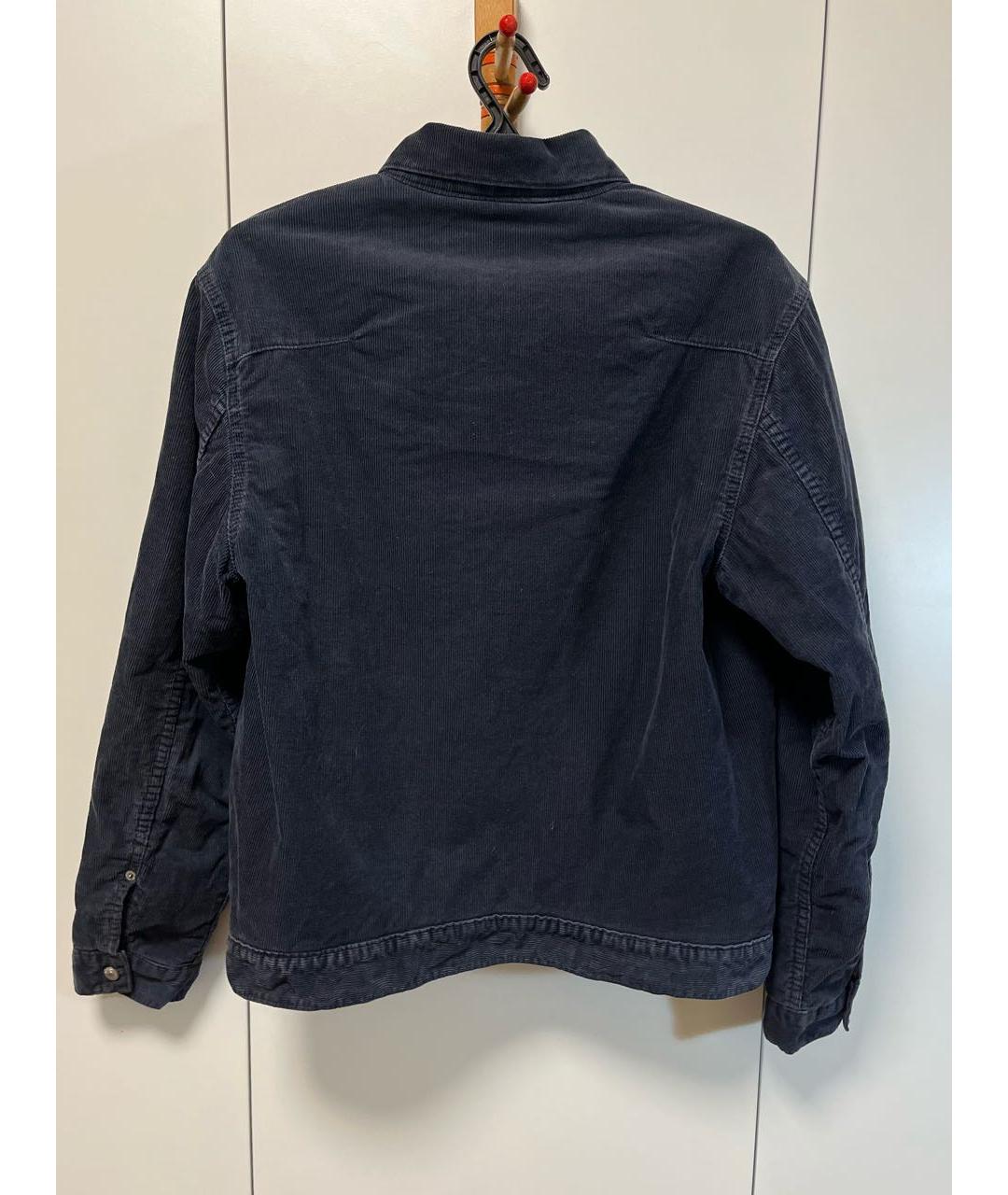 LEVI'S Темно-синяя хлопковая куртка, фото 2