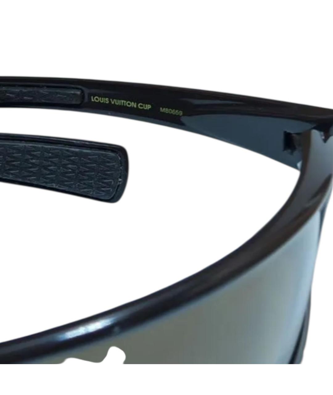 LOUIS VUITTON Коричневые пластиковые солнцезащитные очки, фото 2