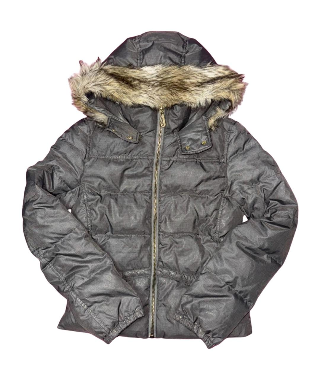 JUICY COUTURE Коричневая полиамидовая куртка, фото 1