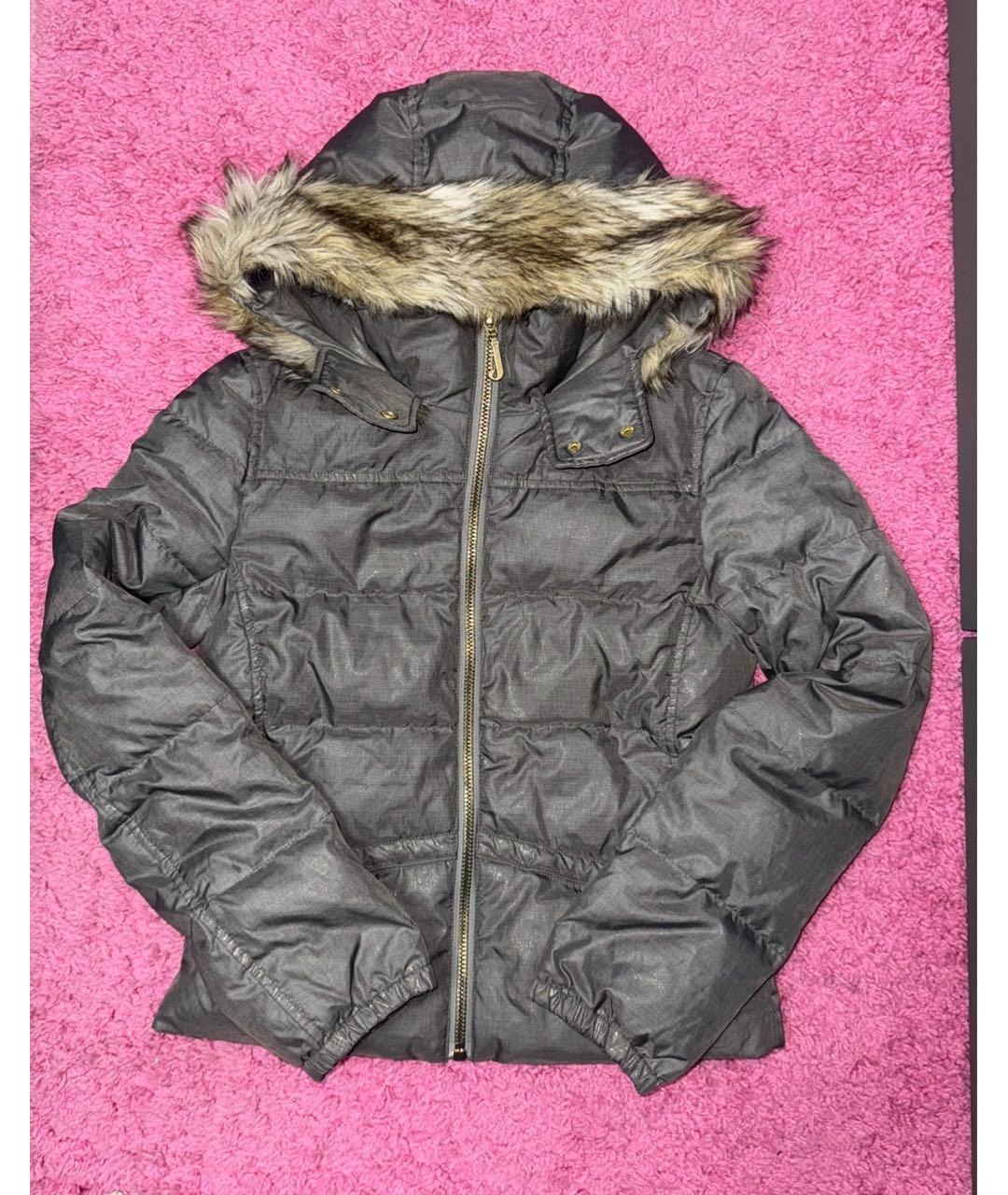 JUICY COUTURE Коричневая полиамидовая куртка, фото 5