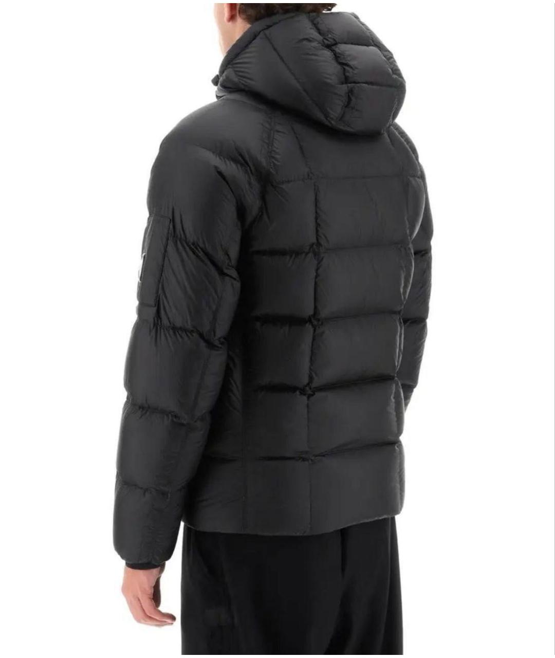 CP COMPANY Черный полиамидовый пуховик, фото 2