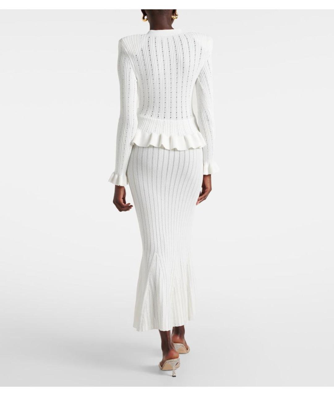 SELF-PORTRAIT Белое коктейльное платье, фото 6