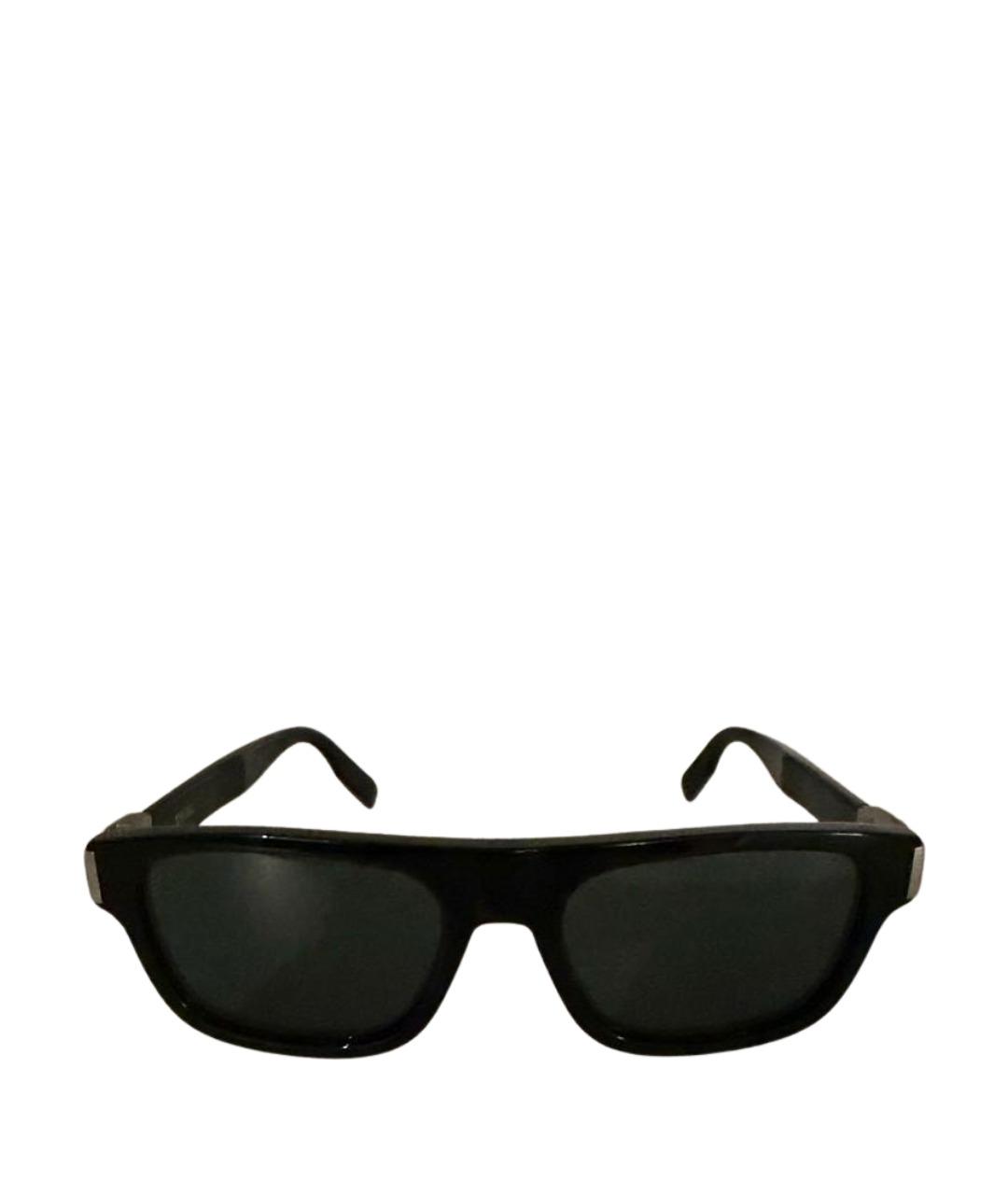 CHRISTIAN DIOR Черные пластиковые солнцезащитные очки, фото 1