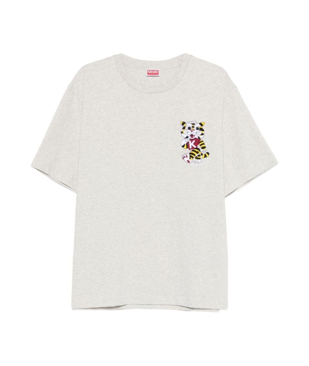 KENZO Хлопковая футболка, фото 1