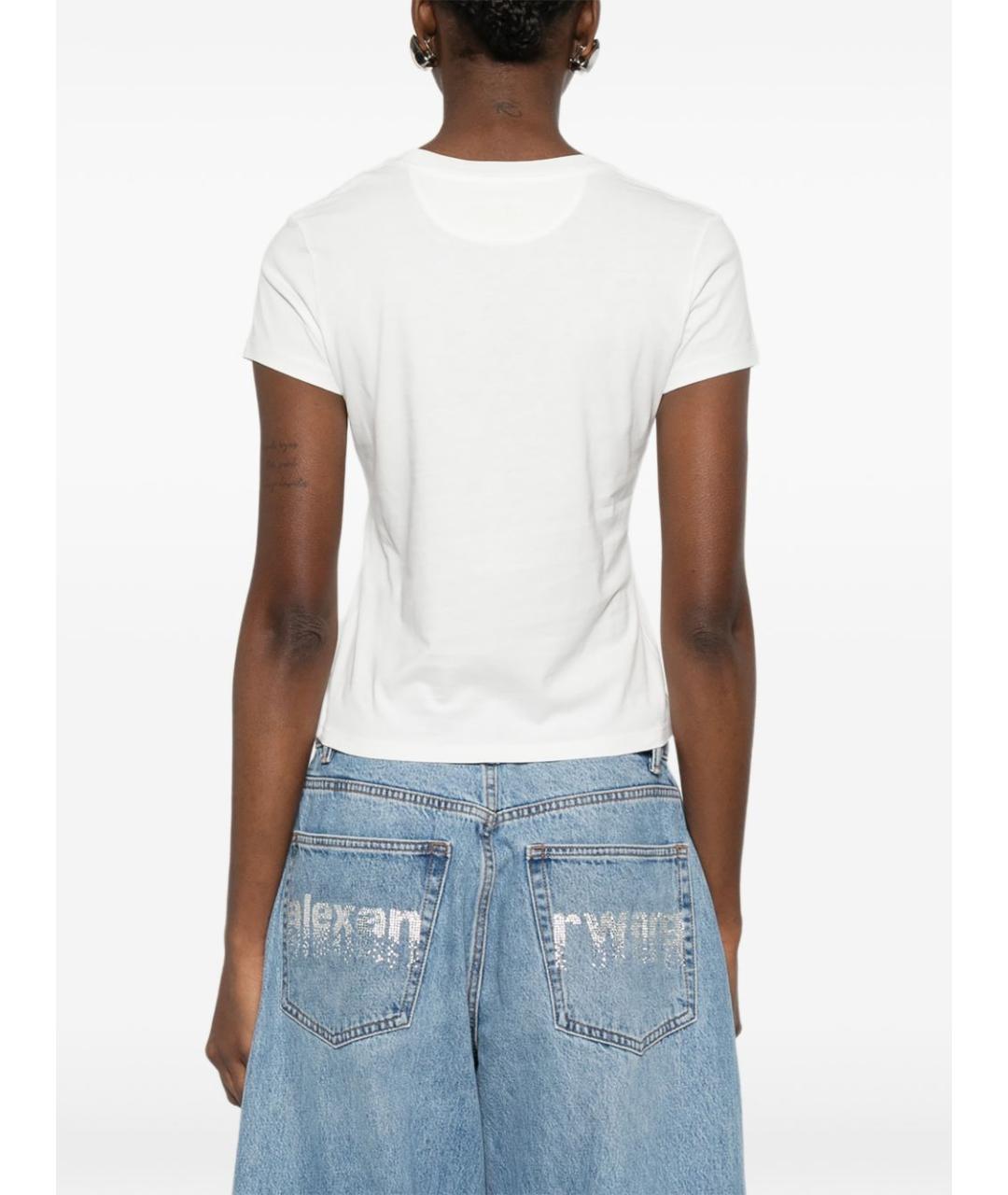 KENZO Белая хлопковая футболка, фото 5