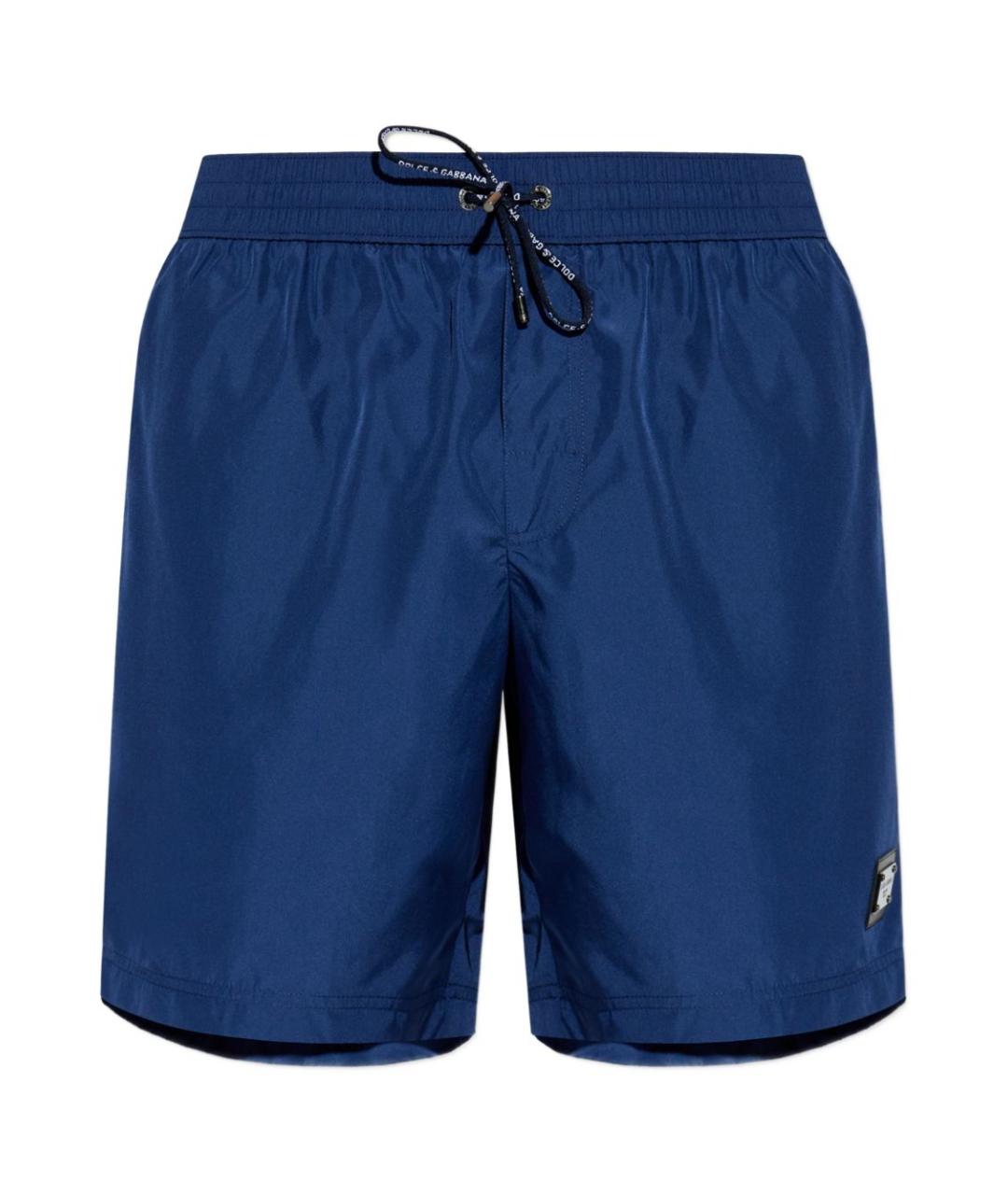 DOLCE&GABBANA Синие шорты, фото 1