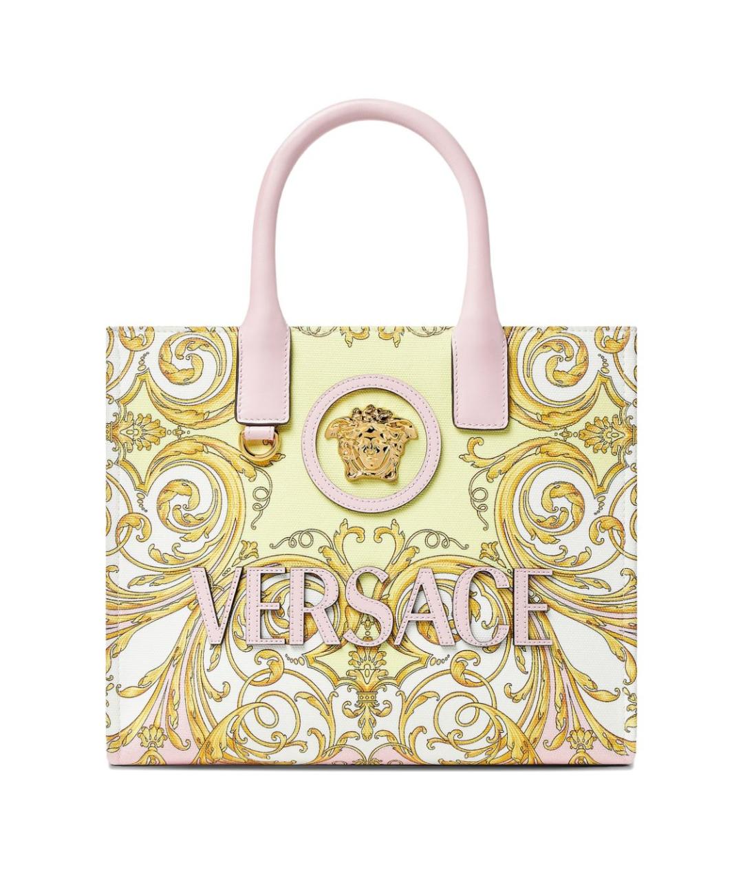 VERSACE Мульти тканевая сумка тоут, фото 1