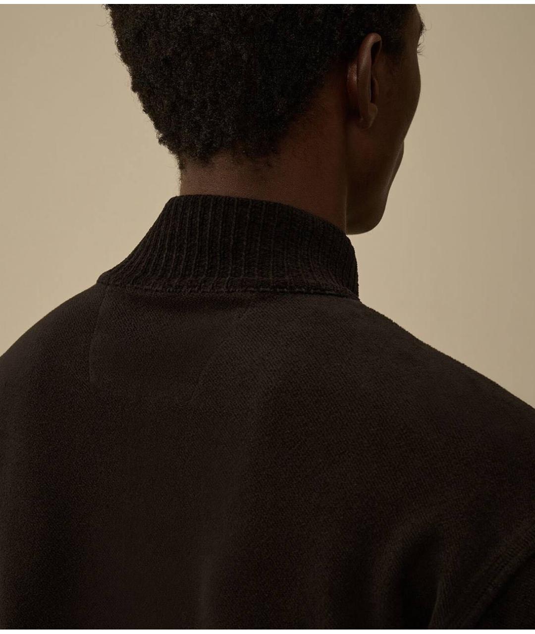 CP COMPANY Черный хлопковый джемпер / свитер, фото 4